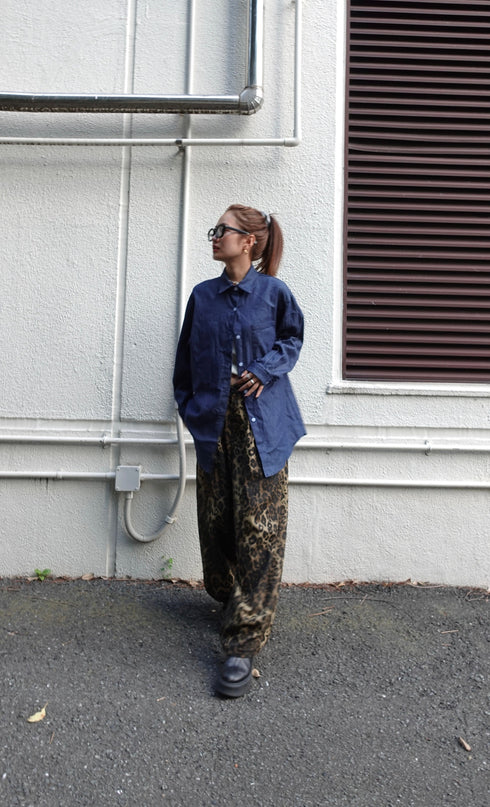 【追加予約!1月中旬~下旬発送予定】レオパードボリュームパンツ